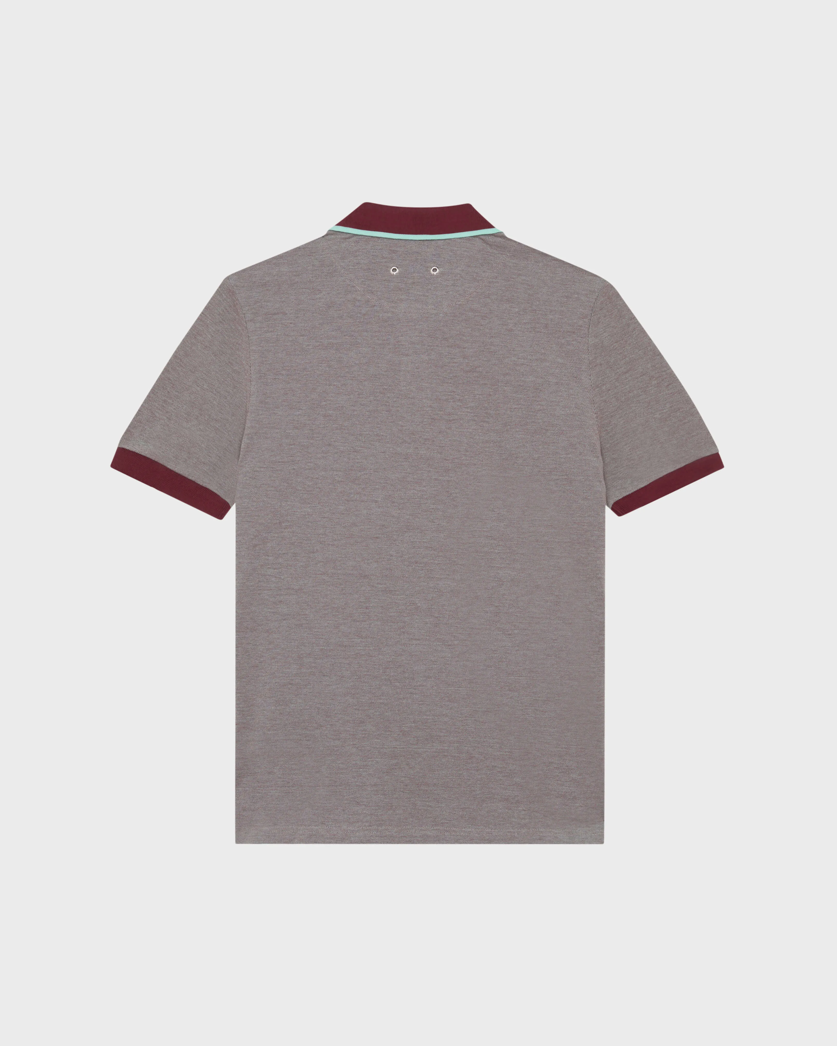 Vilebrequin - Solid Polohemd Aus Baumwolle Mit Changierendem Effekt Für Herren - Polohemd - Palatin - Rot - Größe XXXL – Bild 2