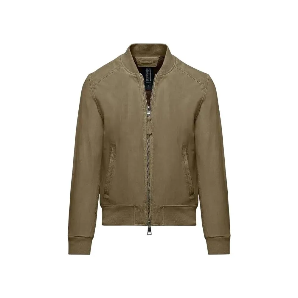 Bomboogie - Vegetable Tanned Nappa Bomber Jacket - Größe XL - braun Bomboogie - Vegetable Tanned Nappa Bomber Jacket - Größe XL - braun