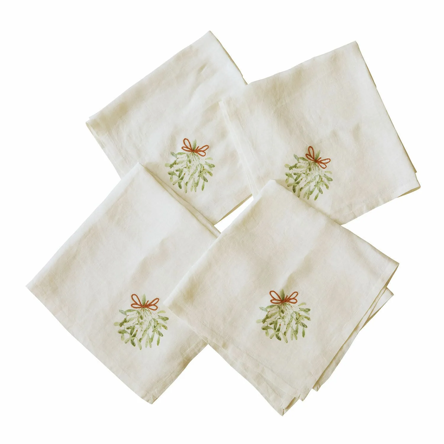Serviette 4er Set Mistletoe – Bild 3
