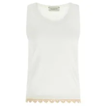 Magda Butrym - %27Pf 25 Top 01%27 Top - Größe 38 - weiß Magda Butrym - %27Pf 25 Top 01%27 Top - Größe 38 - weiß