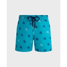 Vilebrequin - Micro Ronde Des Tortues Diagonale Badeshorts Mit Stickerei Für Herren – Limitierte Serie - Bademode - Mistral - Grün - Größe M Vilebrequin - Micro Ronde Des Tortues Diagonale Badeshorts Mit Stickerei Für Herren – Limitierte Serie - Bademode - Mistral - Grün - Größe M