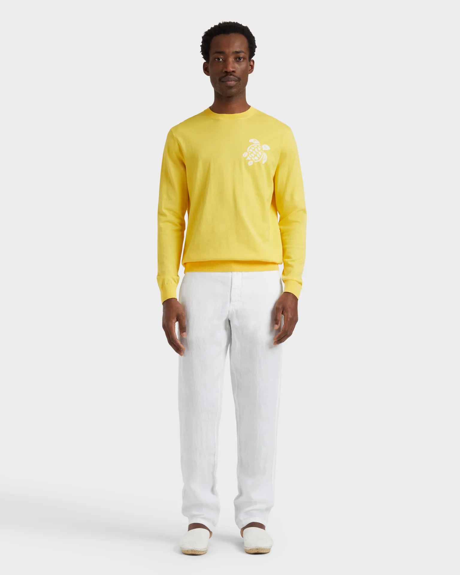 Vilebrequin - Turtle Pullover Aus Baumwolle Für Herren - Pullover - Rayol - Gelb - Größe XXXL – Bild 3