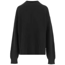Jil Sander - Ribbed Knit Wool Sweater - Größe 36 - schwarz Jil Sander - Ribbed Knit Wool Sweater - Größe 36 - schwarz