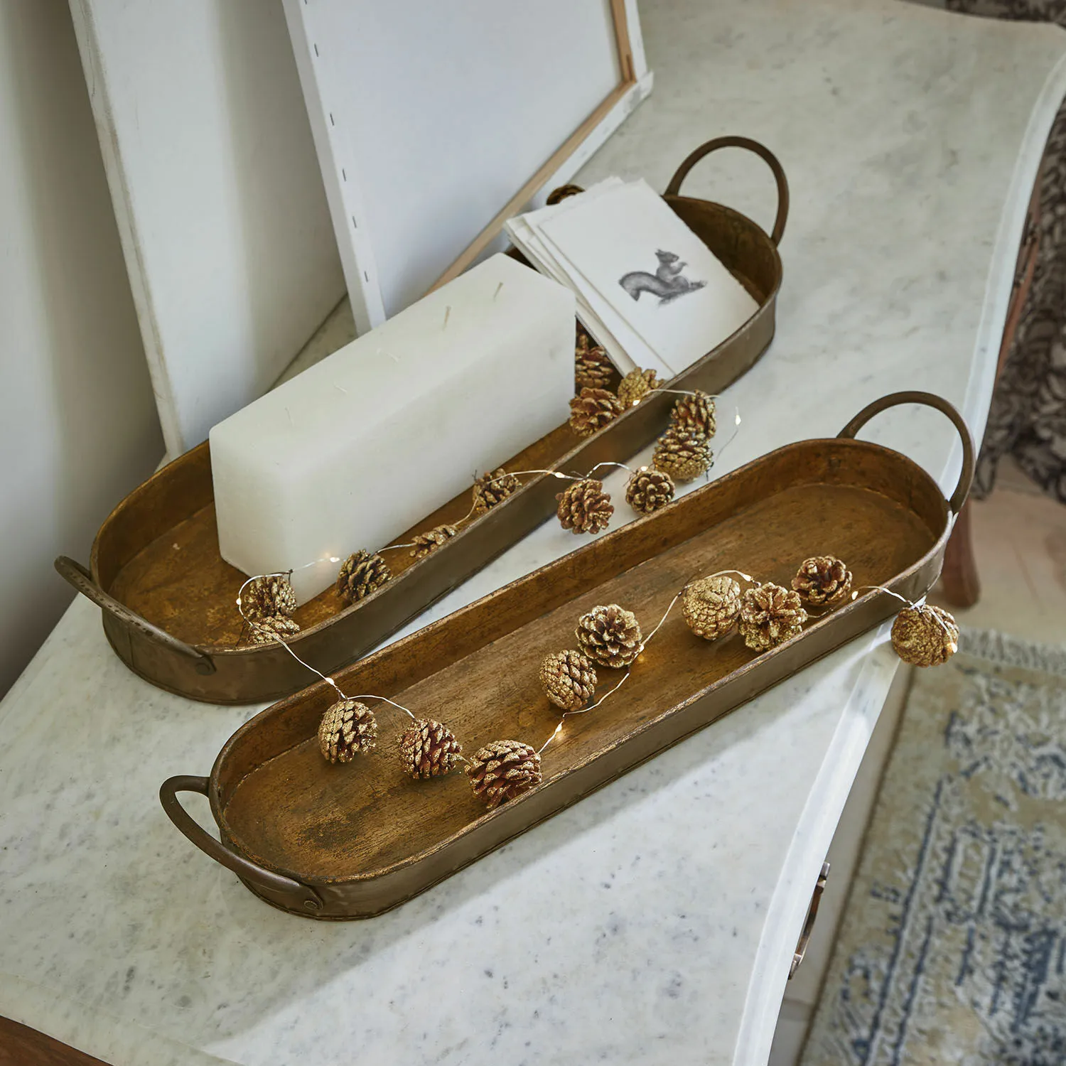 Tablett 2er Set Célianne – Bild 2