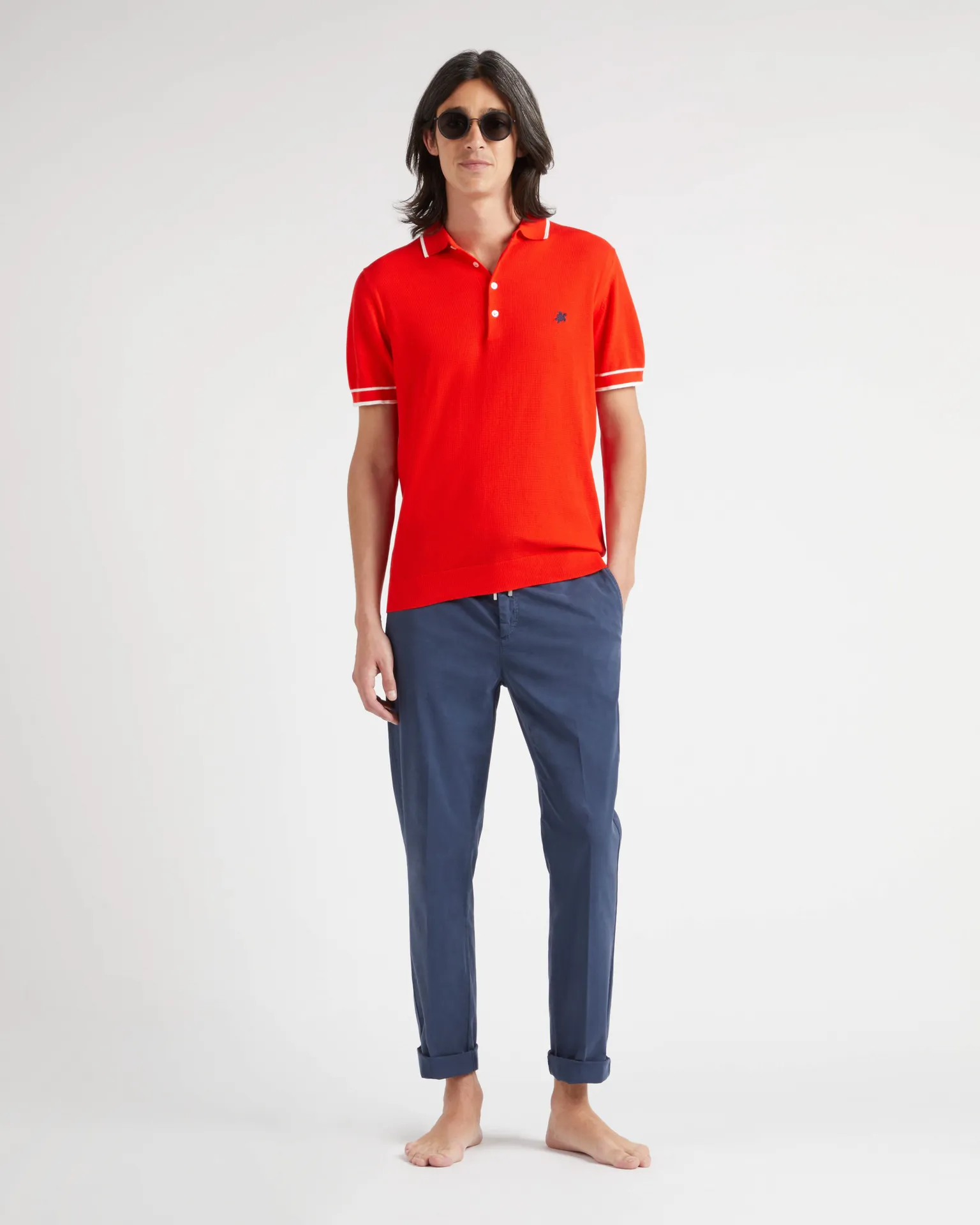 Vilebrequin - Solid Hose Aus Baumwolle Und Tencel Für Herren - Jeanshose - Clemence - Blau - Größe 38 – Bild 5