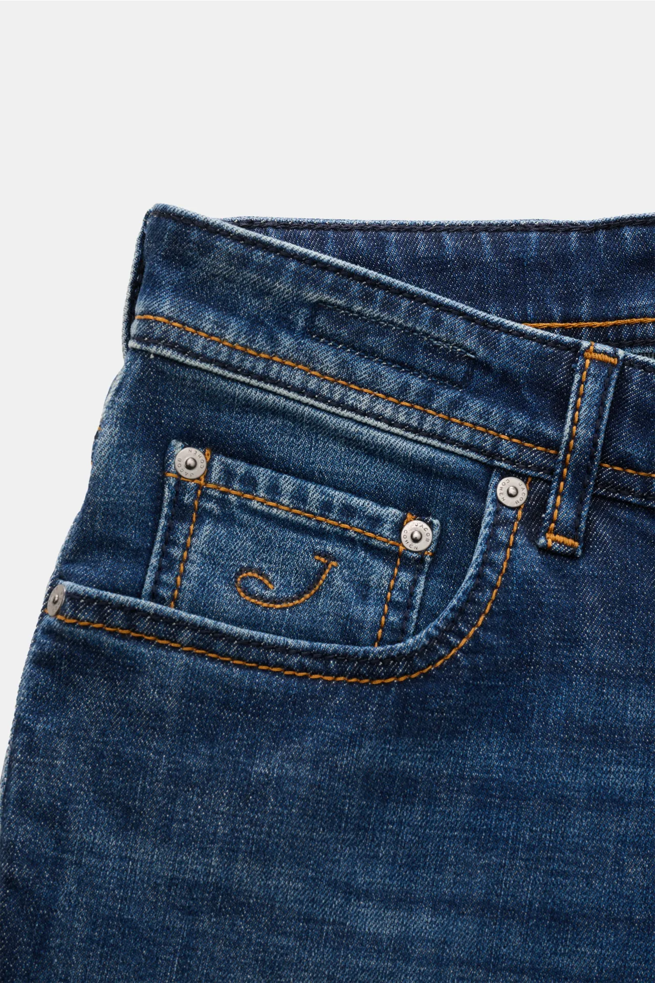 Jacob Cohen - Herren - Jeans 'Bard' dunkelblau – Bild 5