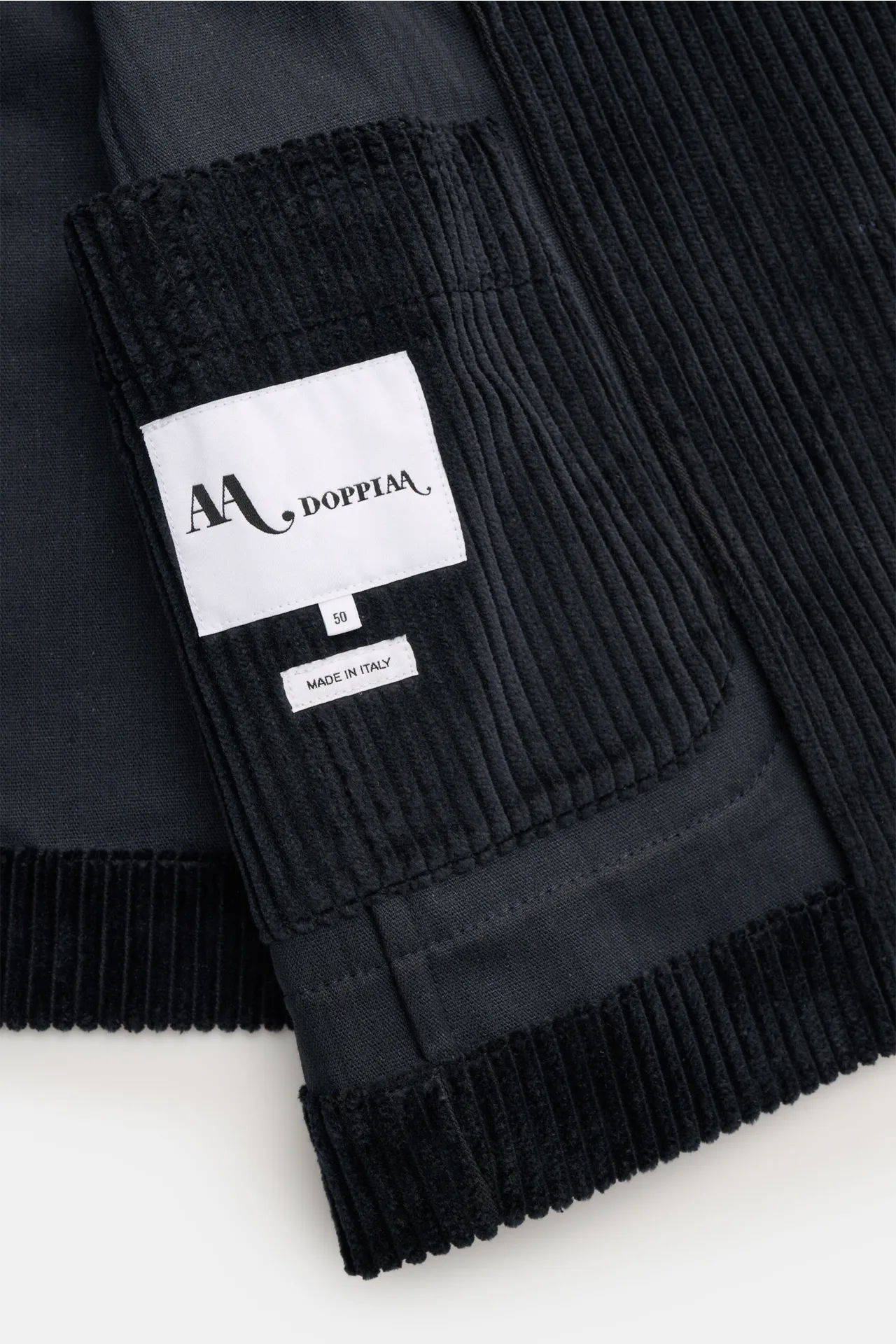 Doppiaa - Herren - Cord-Sakko 'Aansonia' navy – Bild 5