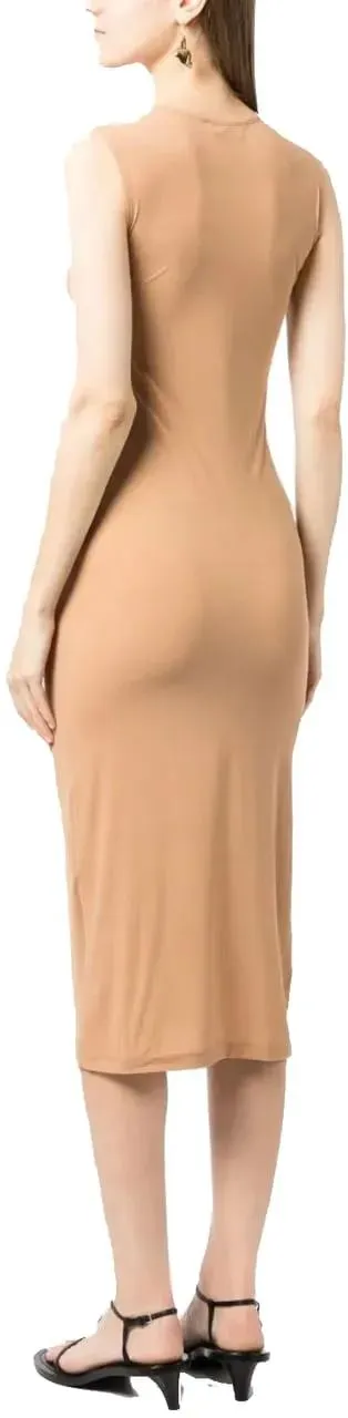 Jil Sander - Under Dress Beige - Größe S - beige – Bild 4