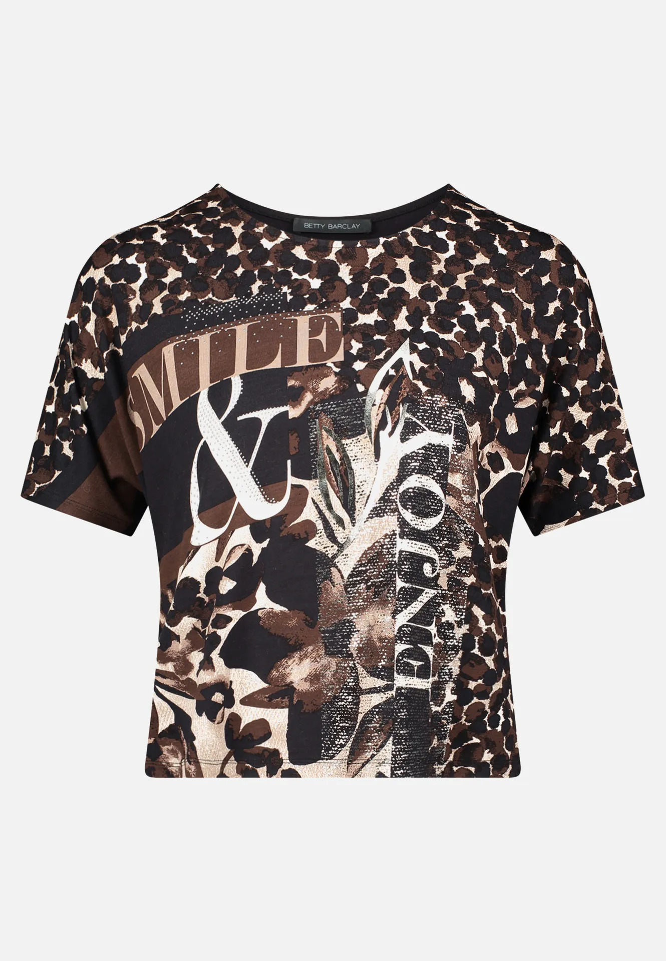 Oversize-Shirt mit Aufdruck – Bild 3