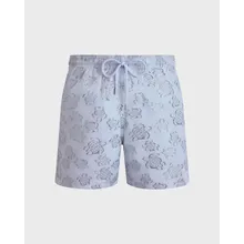 Vilebrequin - Ronde Des Tortues Jacquard Badeshorts Für Herren - Bademode - Moopea - Weiss - Größe S Vilebrequin - Ronde Des Tortues Jacquard Badeshorts Für Herren - Bademode - Moopea - Weiss - Größe S