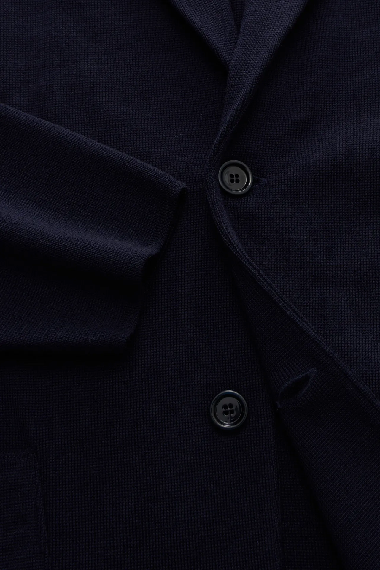 Lardini - Herren - Strickblazer navy – Bild 2