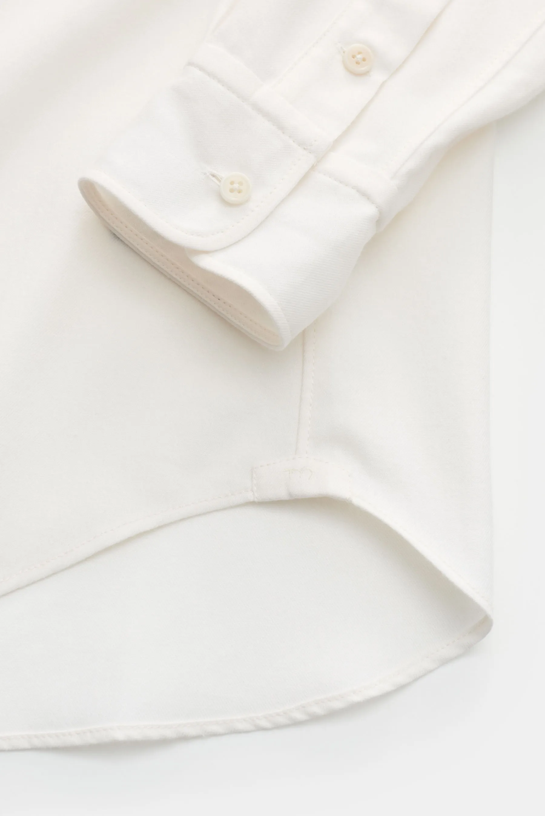 Meta Campania Collective - Herren - Popover-Hemd schmaler Kragen offwhite – Bild 3