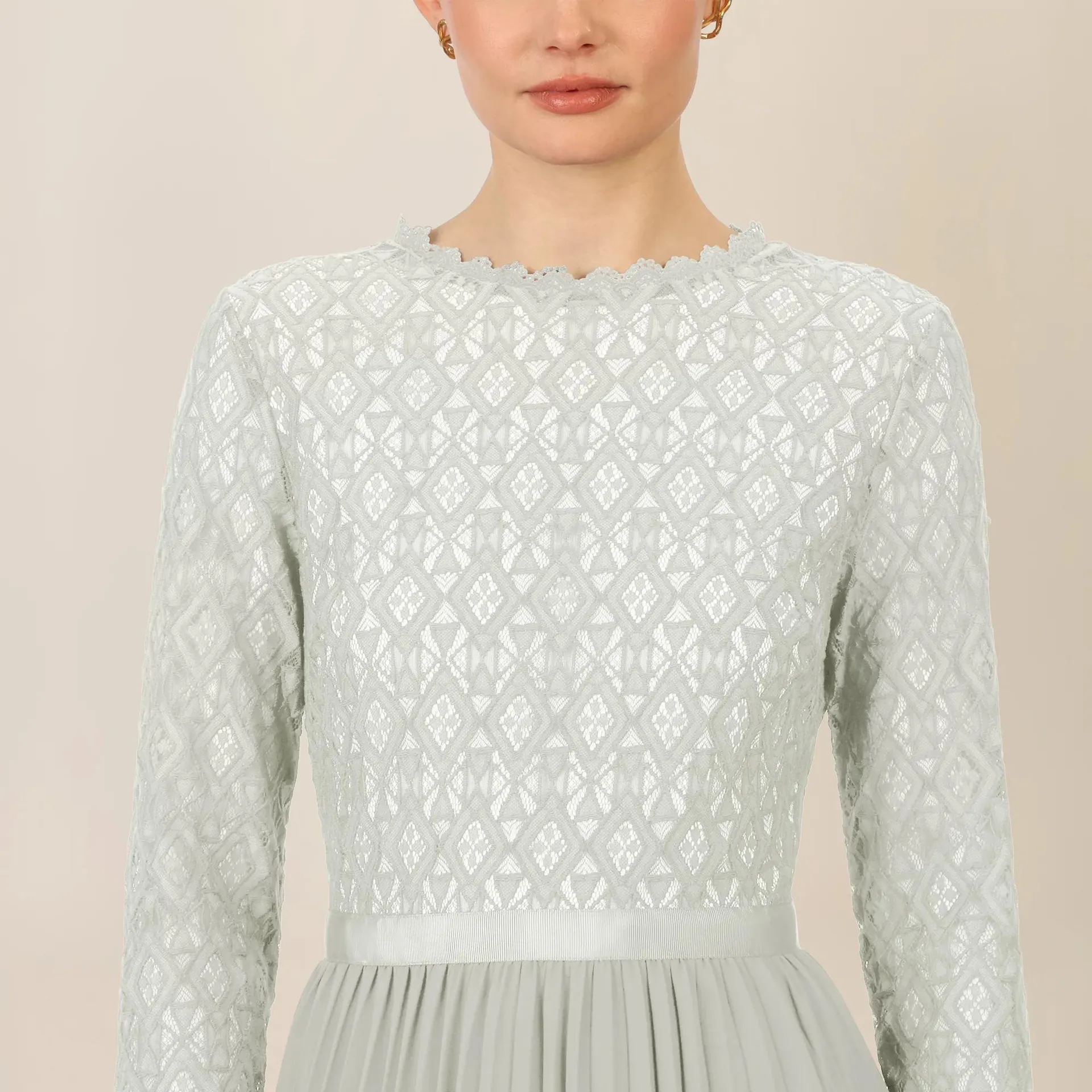 Apart - Abendkleid - Größe 46 - creme – Bild 3