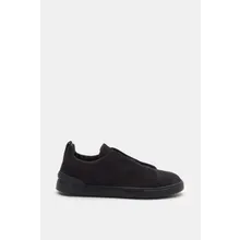 Zegna - Herren - Slip-on-Sneaker %27Triple Stitch%27 anthrazit Zegna - Herren - Slip-on-Sneaker %27Triple Stitch%27 anthrazit
