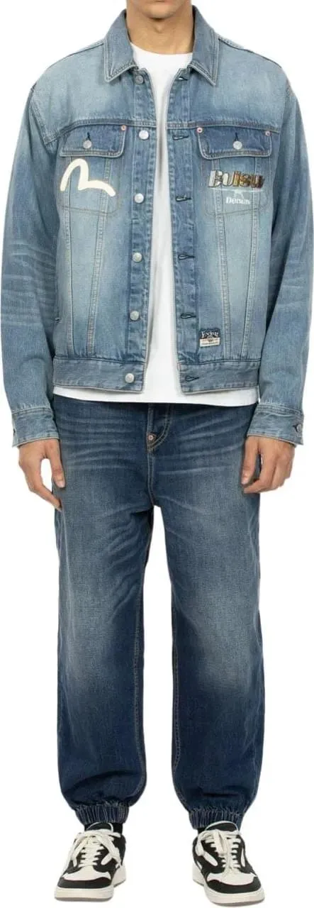 EVISU - Coats Blue - Größe XL - blue