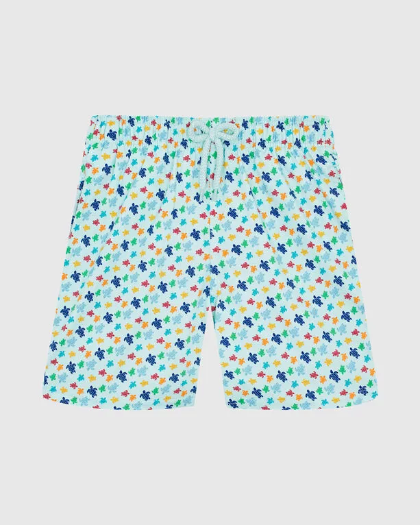 Vilebrequin - Micro Ronde Des Tortues Rainbow Stretch-badeshorts Für Jungen - Bademode - Jirise - Blau - Größe 2 Vilebrequin - Micro Ronde Des Tortues Rainbow Stretch-badeshorts Für Jungen - Bademode - Jirise - Blau - Größe 2