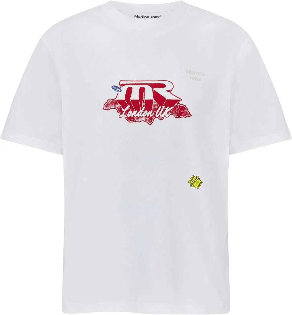 Martine Rose - Classic T-shirt White - Größe S - weiß Martine Rose - Classic T-shirt White - Größe S - weiß