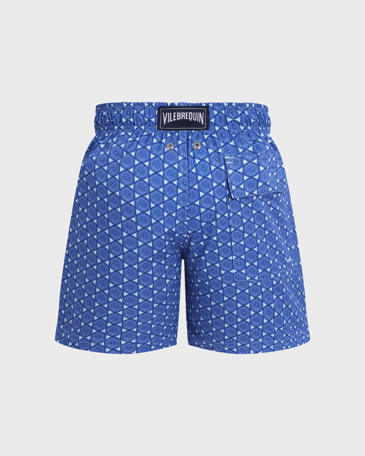 Vilebrequin - Graphic Urchin Stretch-badeshorts Für Jungen - Bademode - Jirise - Blau - Größe 6 – Bild 2