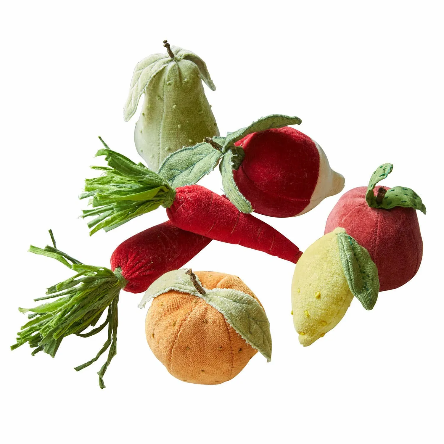 Stoffobst & -gemüse 7er Set Mivola – Bild 3