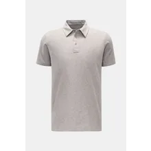 Majestic Filatures - Herren - Jersey-Poloshirt hellgrau meliert Majestic Filatures - Herren - Jersey-Poloshirt hellgrau meliert