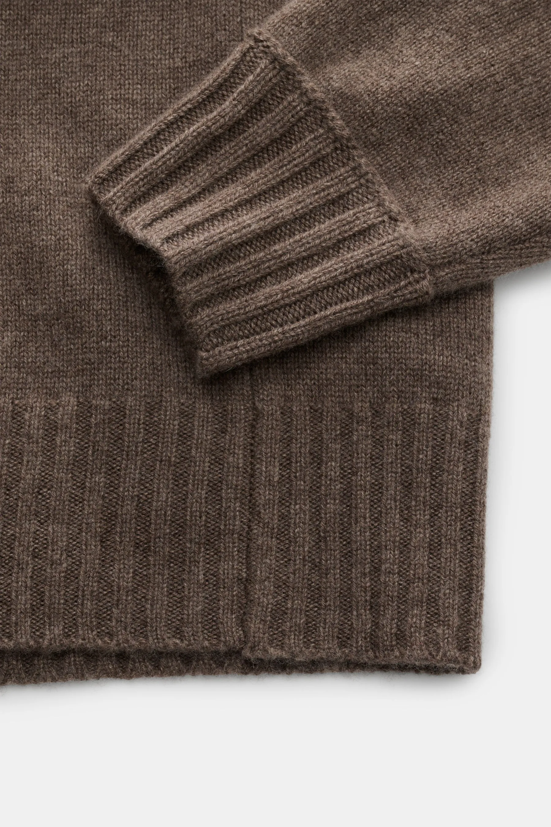 FTC - Herren - Cashmere Troyer graubraun – Bild 3