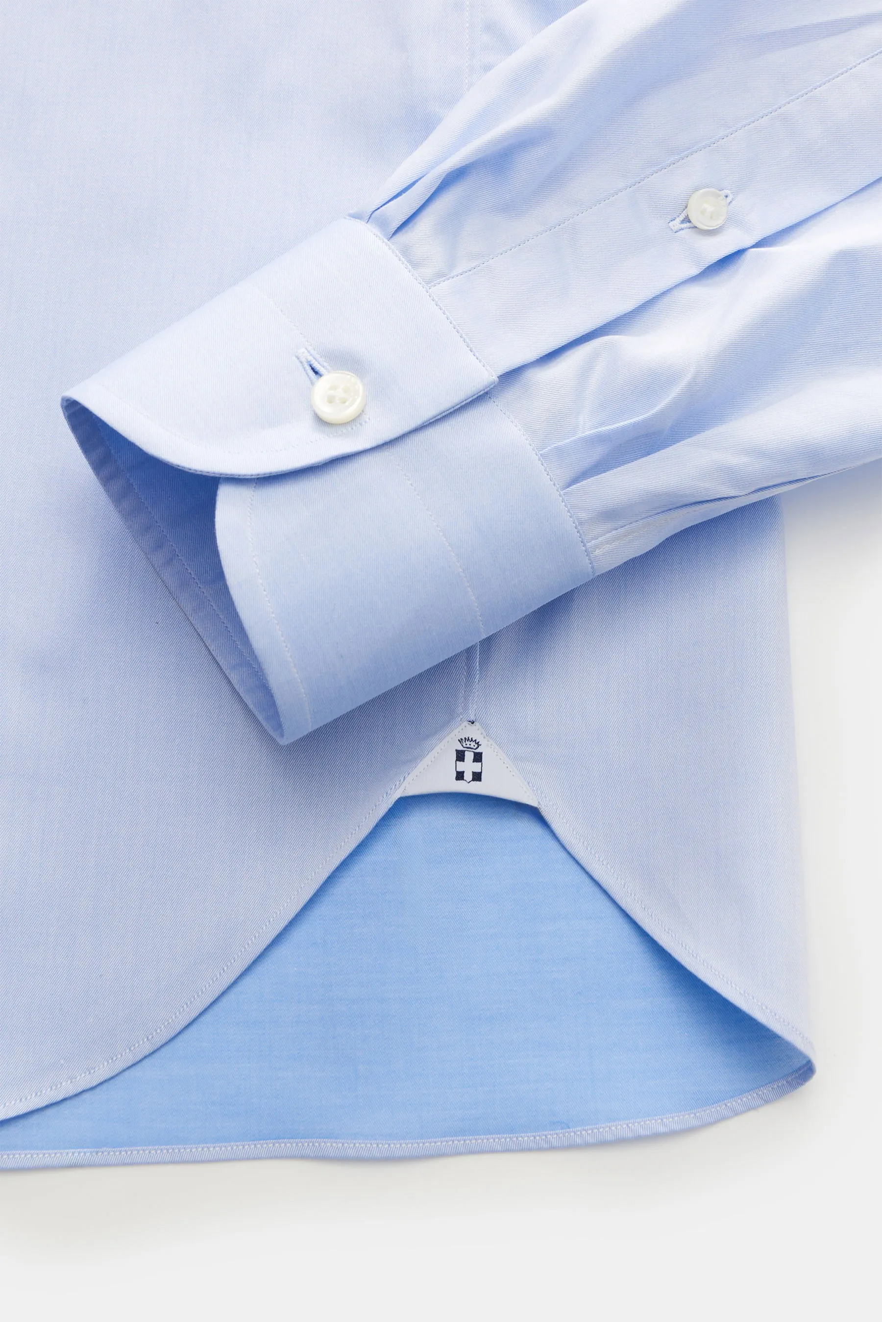 Truzzi - Herren - Business Hemd Haifisch-Kragen 'Napoli Busto' hellblau – Bild 3