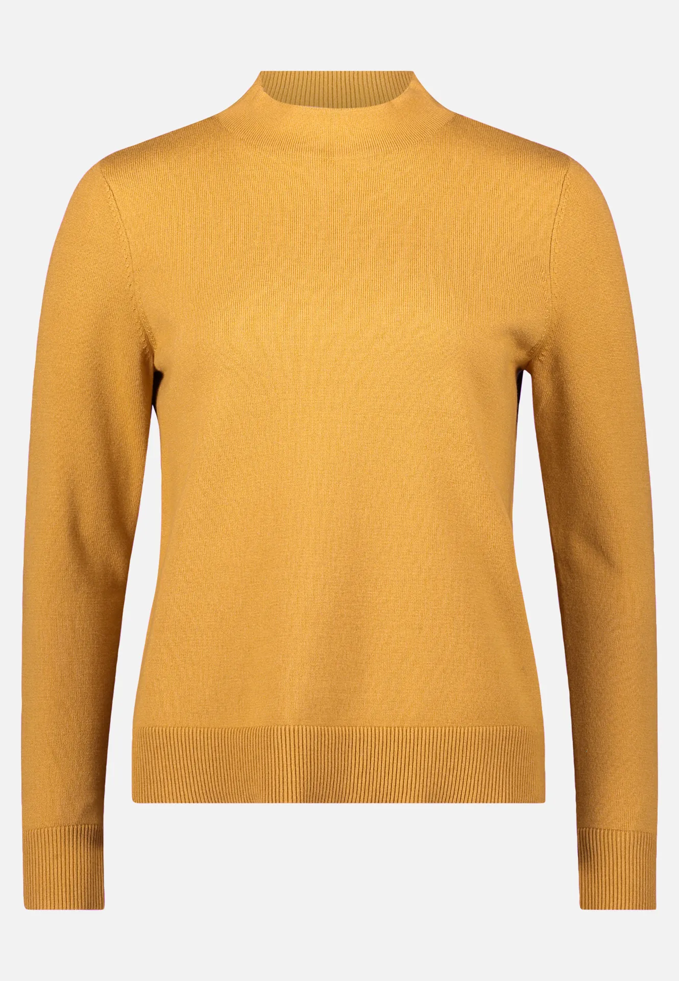 Basic-Strickpullover mit Stehkragen – Bild 3