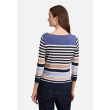 Basic Shirt mit U-Boot-Ausschnitt Basic Shirt mit U-Boot-Ausschnitt