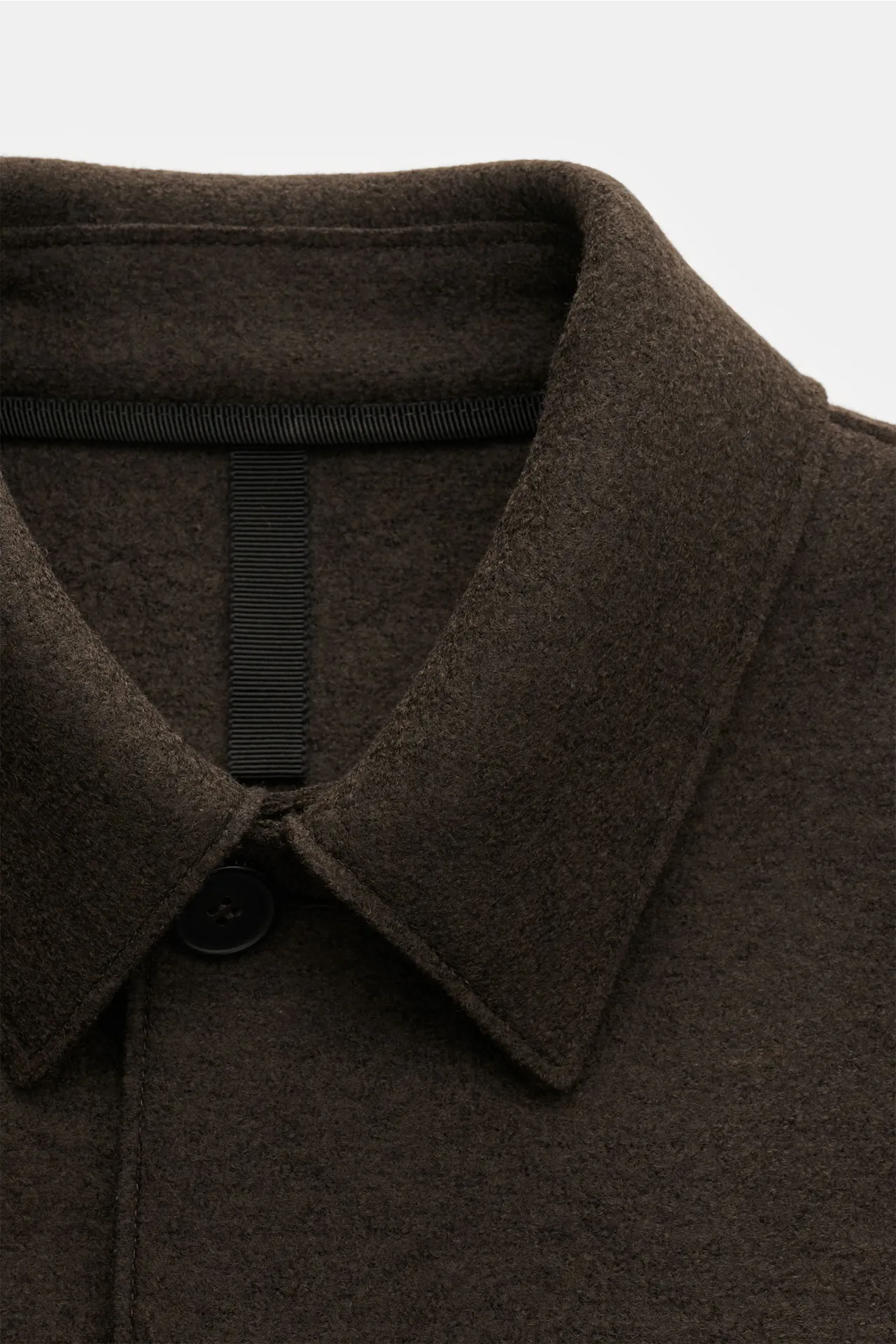 Harris Wharf London - Herren - Wolljacke dunkelbraun – Bild 3