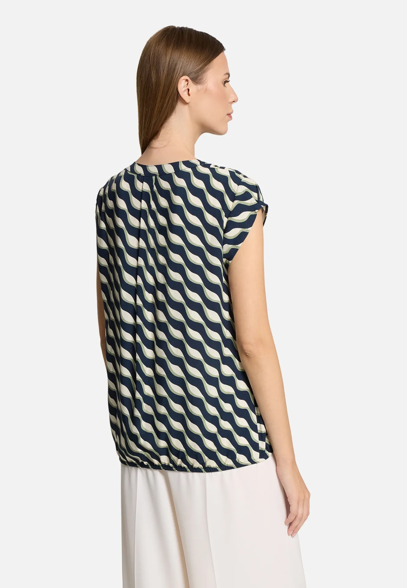 Schlupfbluse kurzarm Schlupfbluse kurzarm