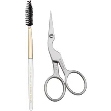 Tweezerman Augenbrauenschere, geblistet mit Bürste 1 Stk. Tweezerman Augenbrauenschere, geblistet mit Bürste 1 Stk.