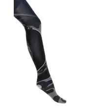 Emilio Pucci - Abstract Swirling Patterned Tights With Elastic Wa - Größe S - schwarz Emilio Pucci - Abstract Swirling Patterned Tights With Elastic Wa - Größe S - schwarz