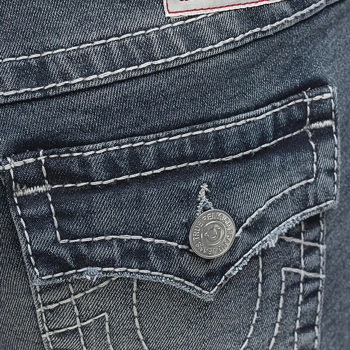 True Religion - Jeansshorts JOEY - Größe 29 - schwarz – Bild 3