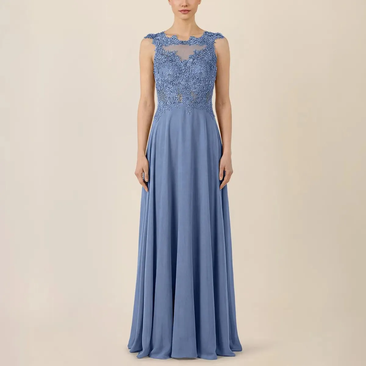 Apart - Abendkleid - Größe 34 - blau – Bild 4