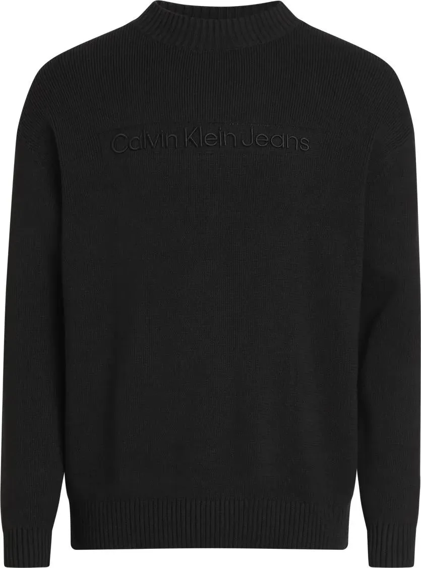 Calvin Klein - High Collar Pullover - Größe XXL - schwarz Calvin Klein - High Collar Pullover - Größe XXL - schwarz