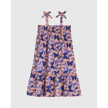Vilebrequin - Disco Butterfly Kleid Aus Bio-baumwollvoile Für Mädchen - Kleid - Gloss - Rosa - Größe 14 Vilebrequin - Disco Butterfly Kleid Aus Bio-baumwollvoile Für Mädchen - Kleid - Gloss - Rosa - Größe 14