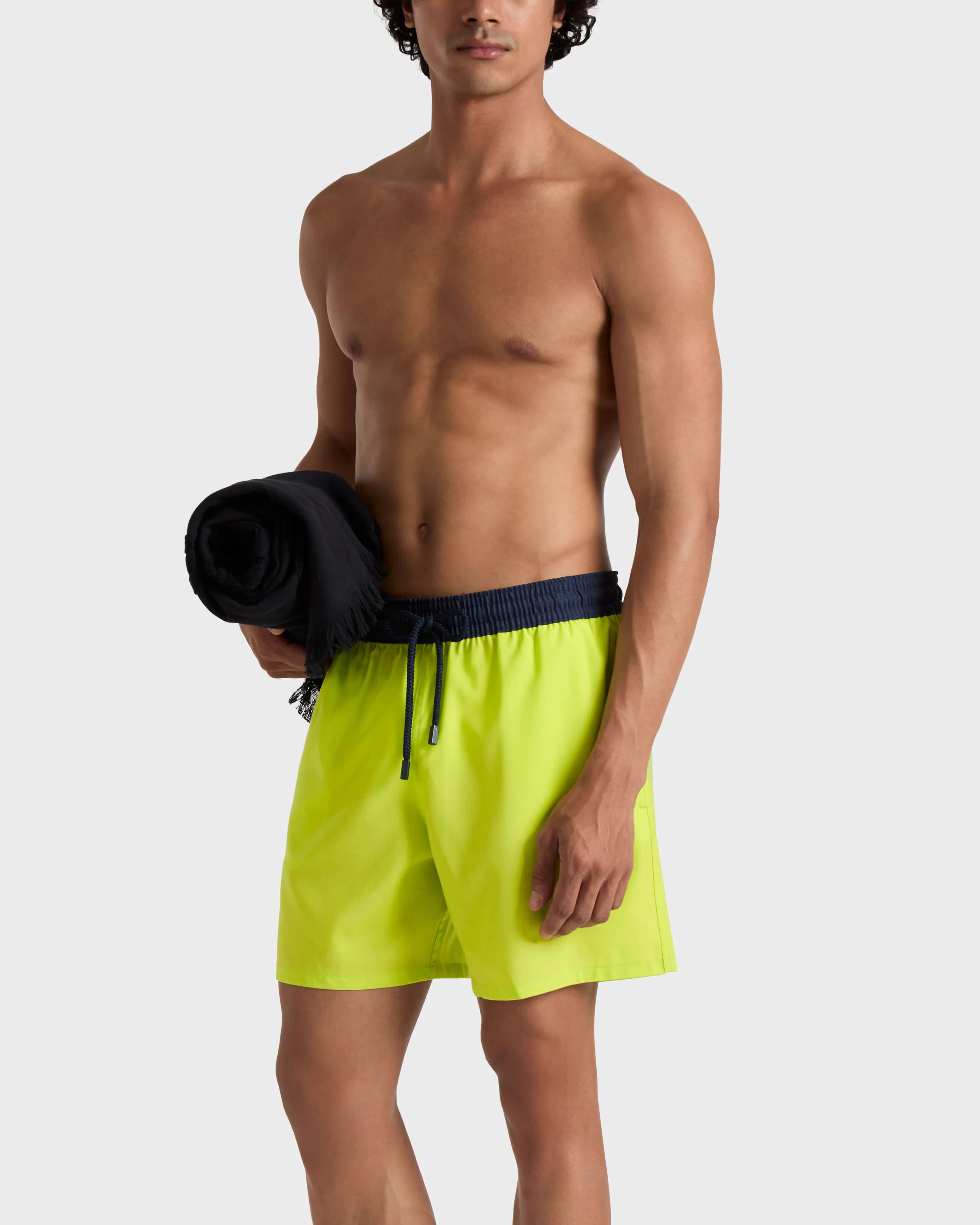 Vilebrequin - Herren-badehose Aus Ultrafeiner Wolle Super 120's - Bademode - Magnus - Grün - Größe XL – Bild 3