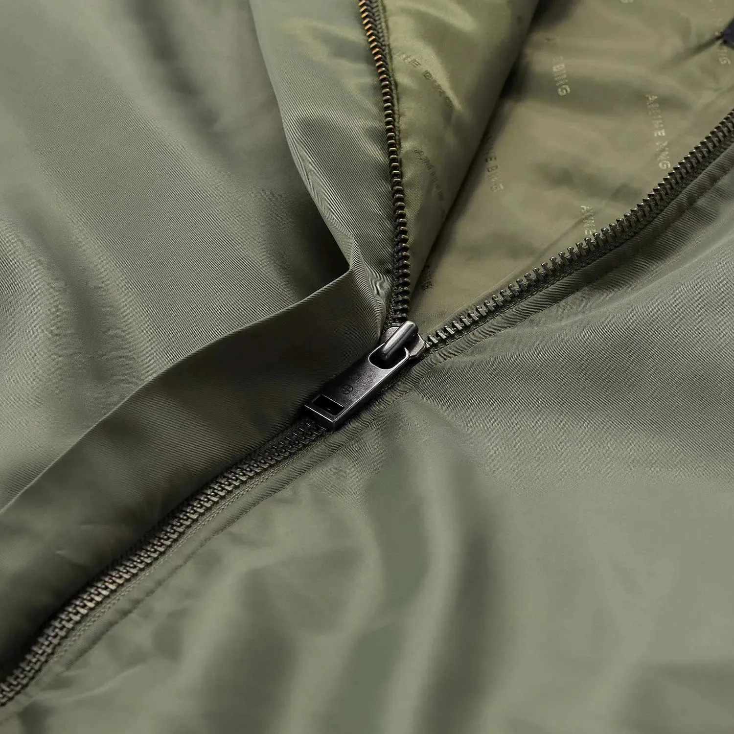 Anine Bing - Bomberjacke Cyrus - Größe L - grün – Bild 3