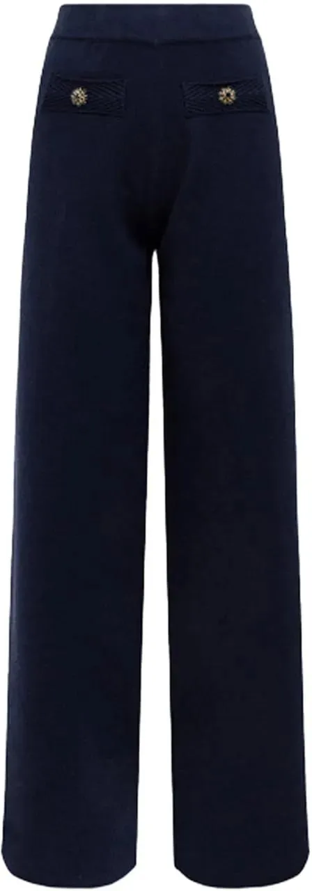 Blugirl - Trousers Deep Night - Größe M - blau Blugirl - Trousers Deep Night - Größe M - blau
