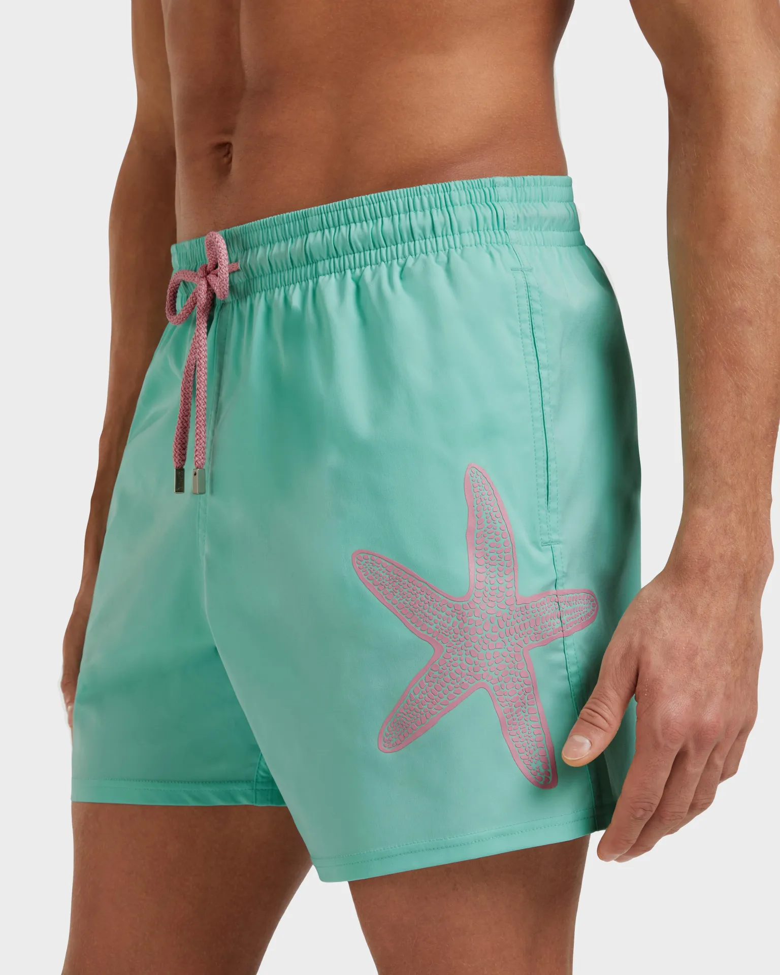 Vilebrequin - Kurze Placed Starlettes Stretch-badeshorts Für Herren - Bademode - Monrise - Grün - Größe S – Bild 6