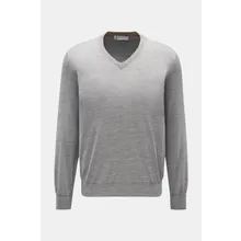 Brunello Cucinelli - Herren - V-Neck Pullover grau Brunello Cucinelli - Herren - V-Neck Pullover grau