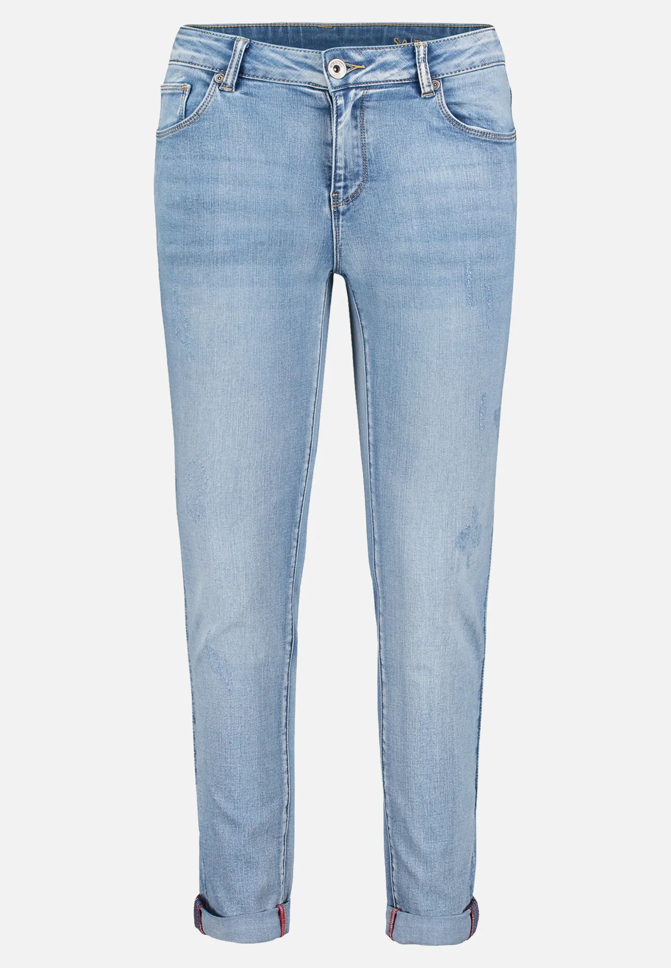 Basic-Jeans mit Waschung – Bild 3