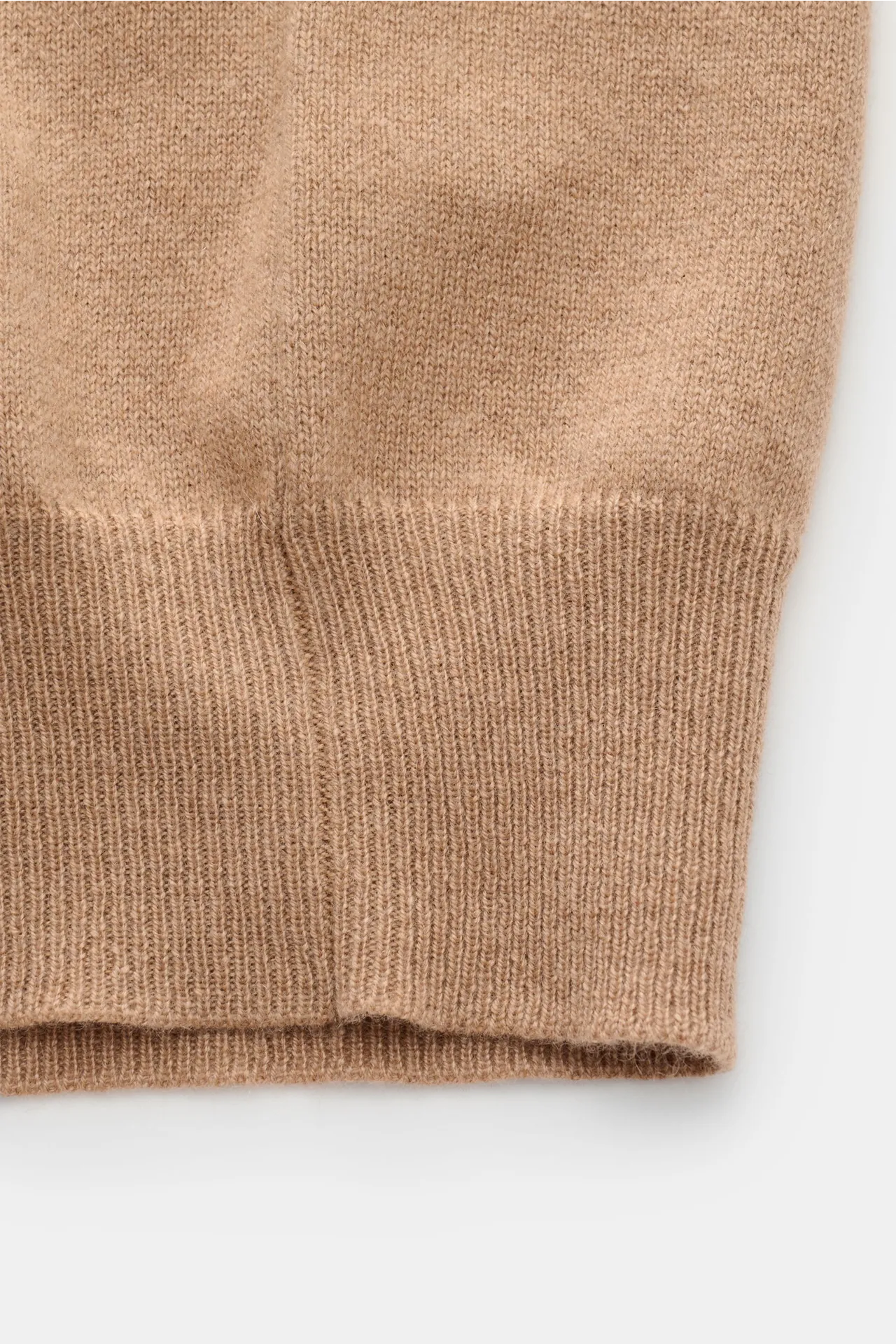 Bruno Manetti - Herren - Cashmere Cardigan hellbraun – Bild 5