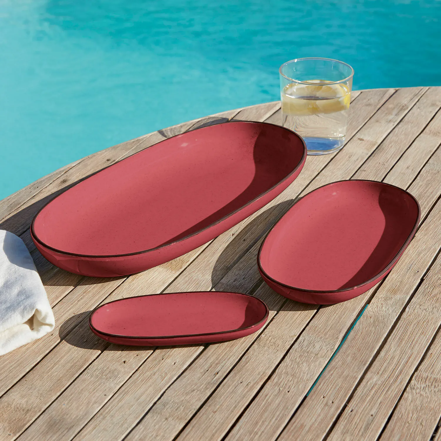 Servierplatte 3er Set Biarré – Bild 4