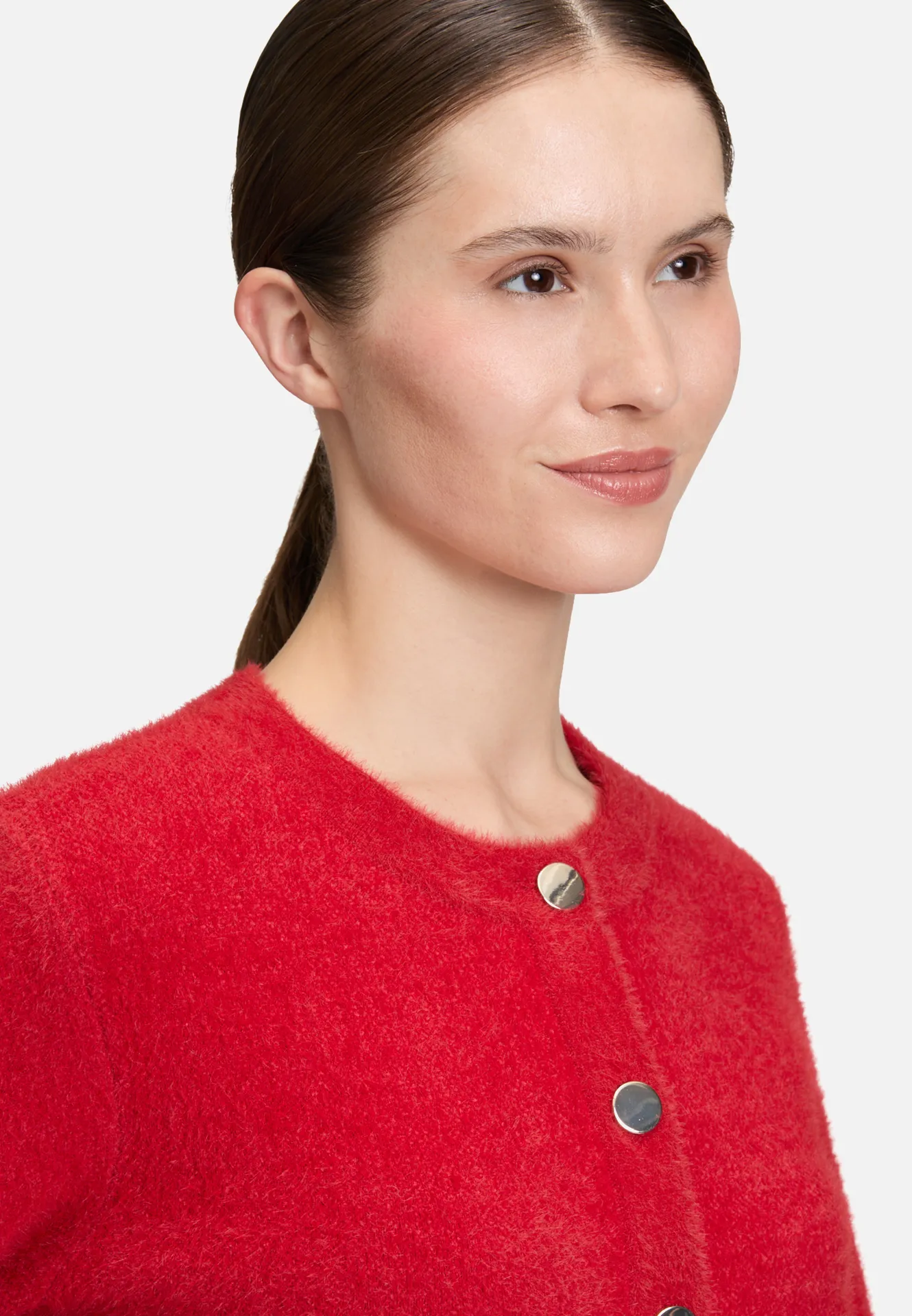 Casual-Strickjacke mit Knopfleiste Casual-Strickjacke mit Knopfleiste