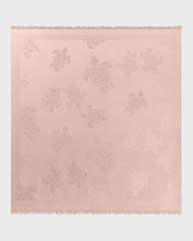 Vilebrequin - Ronde Des Tortues Stola - Halstuch - Sublime - Rosa - Größe OSFA Vilebrequin - Ronde Des Tortues Stola - Halstuch - Sublime - Rosa - Größe OSFA