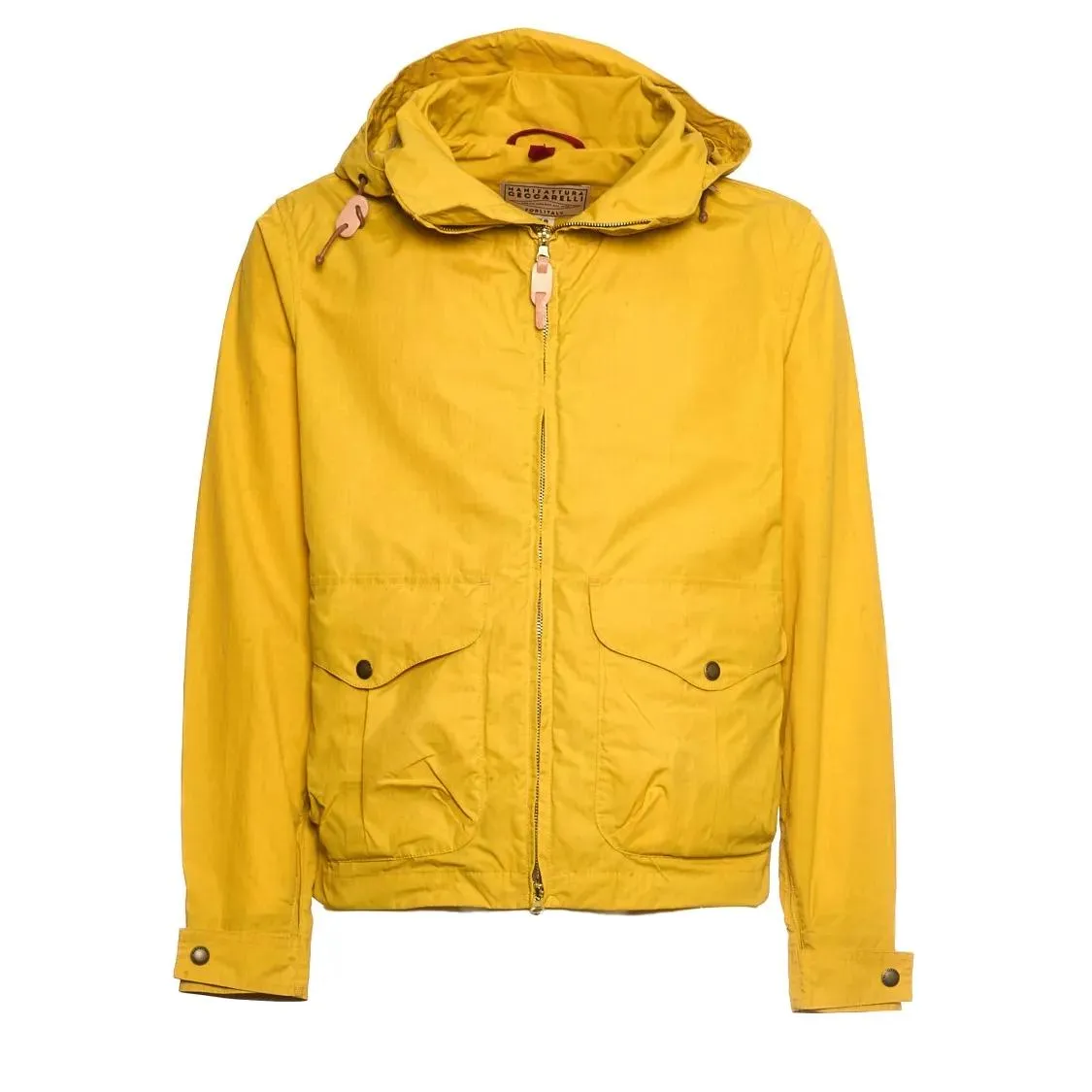 Manifattura Ceccarelli - Versatile Blazer Coat With Metal Zip Closure - Größe 42 - gelb Manifattura Ceccarelli - Versatile Blazer Coat With Metal Zip Closure - Größe 42 - gelb