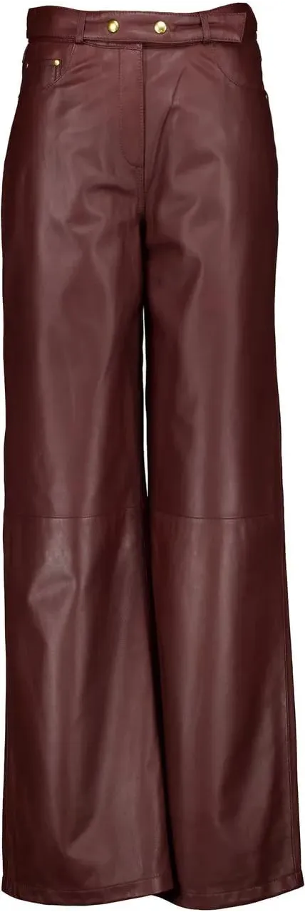 STUDIO AR - Studio Ar Kaia Pantalons Bordeaux 015l256017.01 - Größe 36 - rot STUDIO AR - Studio Ar Kaia Pantalons Bordeaux 015l256017.01 - Größe 36 - rot