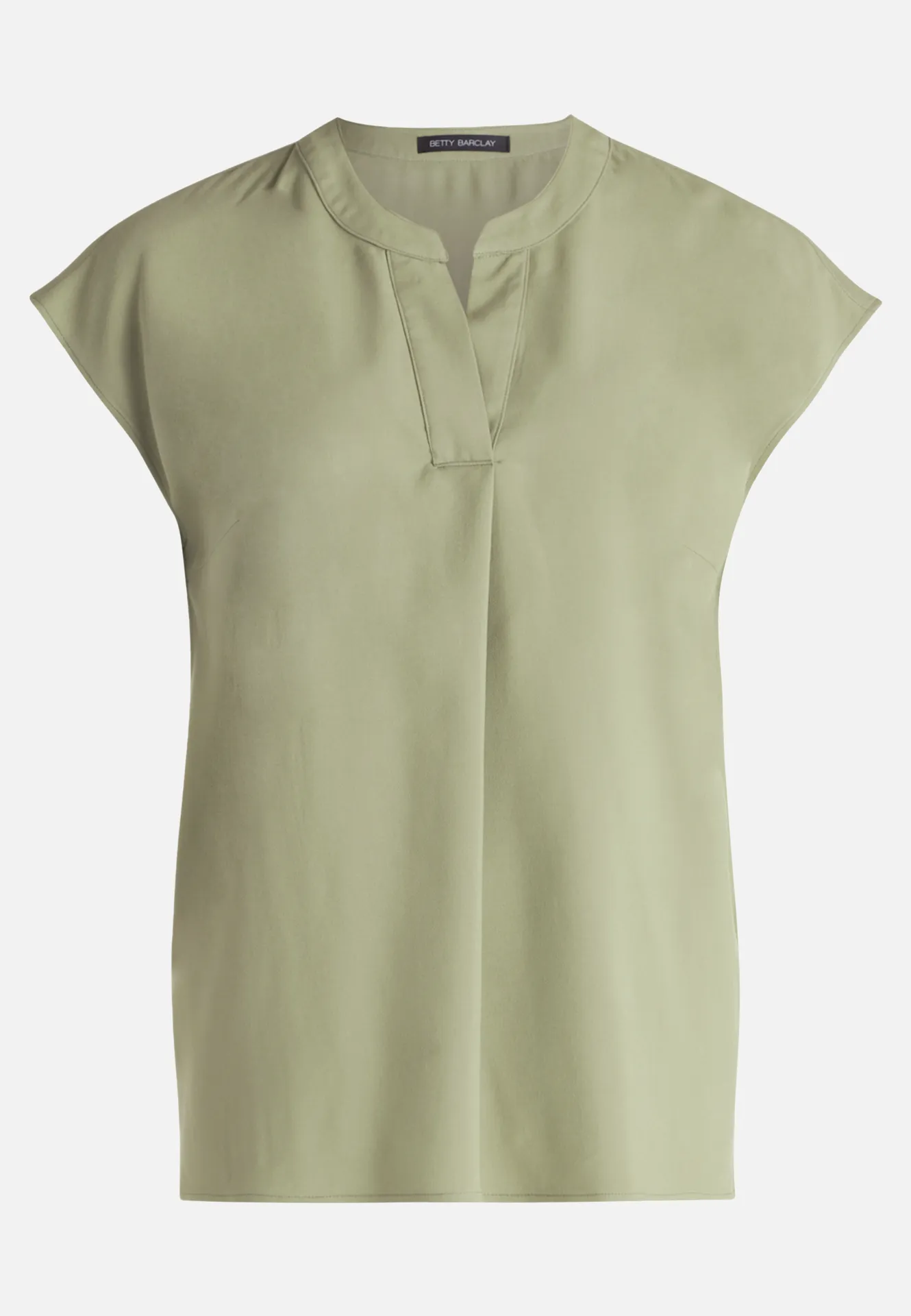 Schlupfbluse unifarben – Bild 3