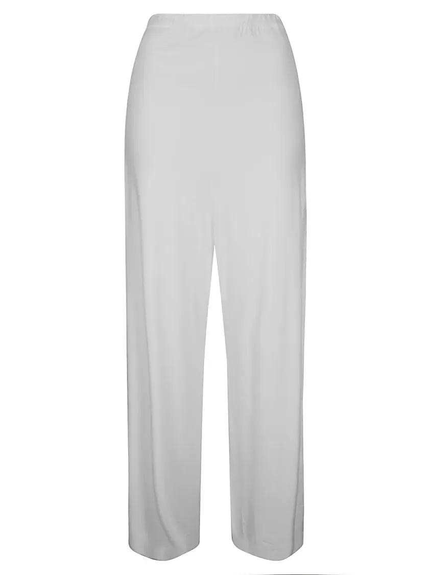 ARCHIVIO B - Ultra-Low Crotch Jersey Trousers - Größe S - weiß ARCHIVIO B - Ultra-Low Crotch Jersey Trousers - Größe S - weiß